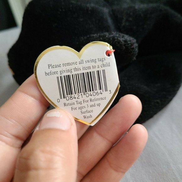 RARE ty Beanie Baby VELVET 1995 - Picture 7 of 7
